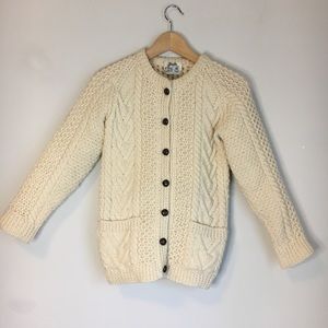 Vintage Sheila Knits Irish Fishermen Sweater